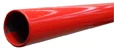 Arcelor ISO Medium gelaste buis gelakt 3 (lengte 6m) - galva - rood gelakt - RAL 3000 - S195T Vlgs EN 10255 Type M - prijs per meter