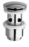 Conima 8160 crepine click-clack 5/4 x 6/4 mm - chromé - avec trop-plein - modèle long