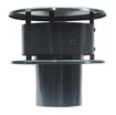 Ubbink Ubigas alu Tregakap 130 mm - zwart