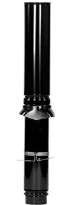 Ubbink Ubigas alu passage toiture 130 mm noir