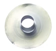 Ubbink Ubigas alu plakplaat 130 mm