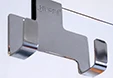 Huppe WSS houder voor wisser - chroom