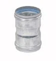 Ubbink Rolux alu épais manchon FF 80 x 80 mm