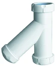 Nicoll siphon verticale pp pour évacuation tuyaux 40 x 40 mm blanc