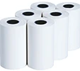 Testo ACC papier voor comfort printer (6 rollen) - langere leesbaarheid van de print-out (meer dan 10 jaar) - prijs per 6 rolletjes