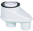 Ubbink Rolux PP adaptateur 80/80 x 80/125 - blanc