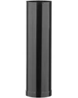 Ubbink Rolux concentrique PP/Alu tuyau final pour passage toiture (longueur 1000mm) - noir