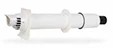 Ubbink Rolux concentrique PP/acier passage mural 100/150 mm - blanc - sans coude