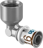 Uponor S-Press Plus laiton coude de transition 90° FF 20 x 3/4 F