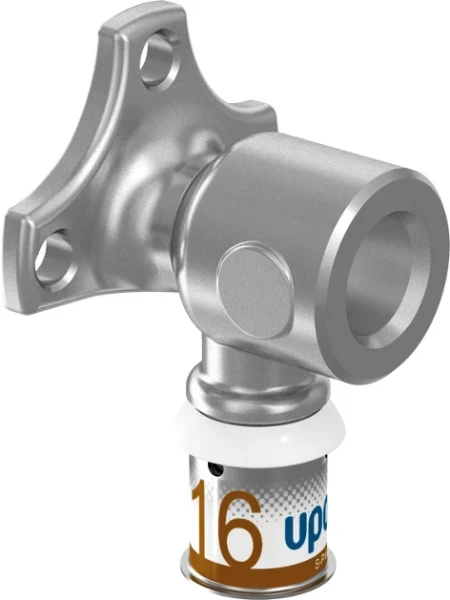 Uponor S-Press Plus muurplaat 90° FF 16 x 1/2 F