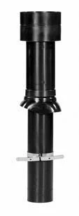 Ubbink Ventub passage toiture ventilation 110 mm - noir