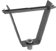 Walraven Britclips pour panneaux de toiture RTB Rapid M8 - zingué