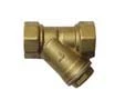 Fixaflex messing Y-waterfilter met inox zeef FF 2 x 2