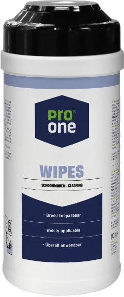 ProOne Clean reiniger wipes (bus van 80st) - prijs per bus