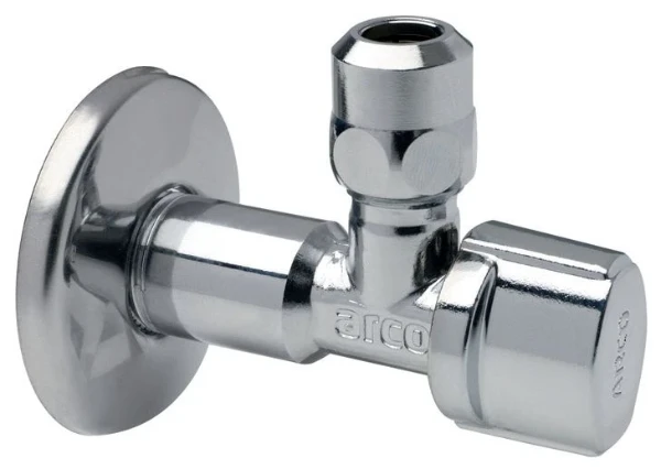 Arco A-80 robinet d'arrêt à bille MF 1/2 x 10 mm - chromé - écrou long