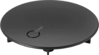 Viega Tempoplex set de finition 90 mm - noir mat