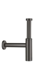 Axor Flowstar siphon chromé noir brossé
