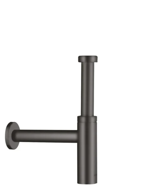 Axor Flowstar siphon chromé noir brossé