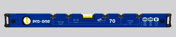 ProOne Tools loodgieter waterpas 70cm