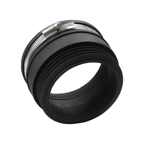 DB Gummi Vidage-réduction DN110x110 mm TPE noir