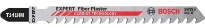 Bosch T lame de scie sauteuse T141HM Fiber Plaster - prix par set de 3 pièces