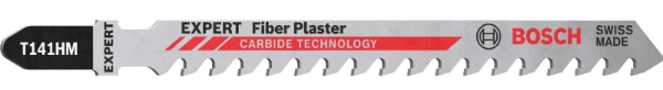 Bosch T lame de scie sauteuse T141HM Fiber Plaster - prix par set de 3 pièces