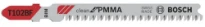 Lame de scie sauteuse T102 BF Clean for PMMA 3x
