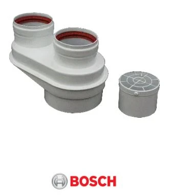 Bosch AZB922 adaptateur chaudière 80/125 --> 80/80