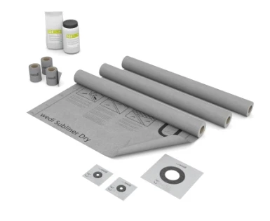 Wedi Acces wand afdichtingsset - prijs per set