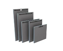 Wedi Fundo Riolito Neo receveur, canal 300mm, 900x900x50mm