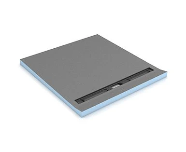 Wedi Fundo Riolito receveur, canal 300mm, 900x900x50mm