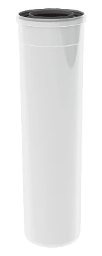 Burgerhout Twinsafe concentrique PP/acier tuyau (longueur 500 mm) 60/100 mm