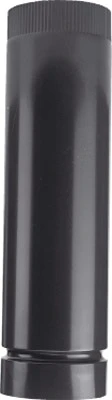 Isoleco bovendakse verlengbuis zwart 80/125mm - 0.5 meter