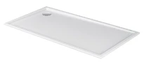 Duravit D-Code Slimline receveur de douche acrylique 1700 x 900 x 45 mm - blanc - écoulement 90 mm