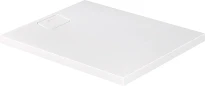 Duravit Stonetto Q receveur de douche durasolid rectangulaire 1000 x 800 mm - blanc - écoulement 90 mm