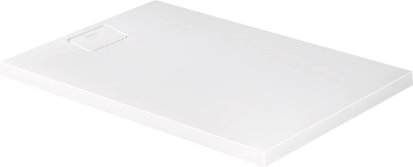 Duravit Stonetto Q receveur de douche durasolid rectangulaire 1200 x 800 mm - blanc - écoulement 90 mm