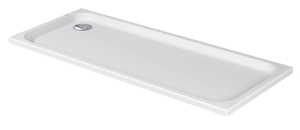Duravit D-Code douchebak acryl 1700 x 700 x 85 mm - wit - afvoeropening 90 mm