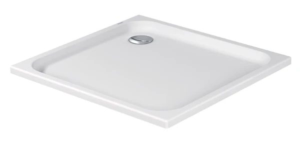 Duravit D-Code douchebak acryl 1000 x 900 x 85 mm - wit - afvoeropening 90 mm