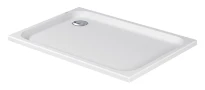 Duravit D-Code receveur de douche acrylique 1200 x 800 x 60 mm - blanc - écoulement 90 mm