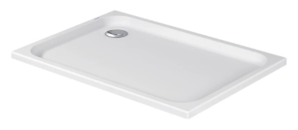 Duravit D-Code receveur de douche acrylique 1200 x 800 x 60 mm - blanc - écoulement 90 mm