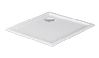 Duravit D-Code Slimline receveur de douche acrylique 800 x 800 x 45 mm - blanc - écoulement 90 mm