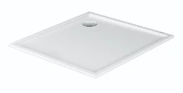 Duravit D-Code Slimline receveur de douche acrylique 1000 x 1000 x 45 mm - blanc - écoulement 90 mm