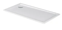 Duravit D-Code Slimline receveur de douche acrylique 1400 x 700 x 45 mm - blanc - écoulement 90 mm