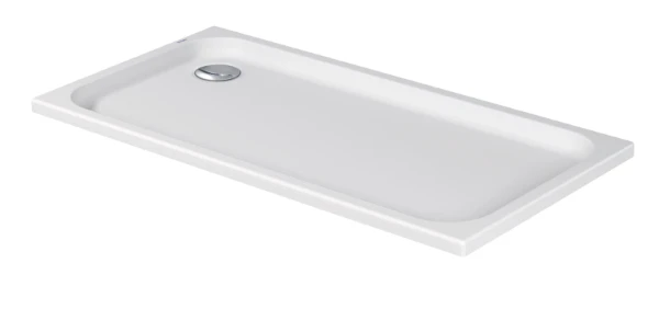 Duravit D-Code receveur de douche 1400 x 700 mm - blanc - écoulement 90 mm