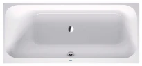 Duravit baignoire Happy D.2 baignoire intégrée 1700 x 750 mm - blanc - angle gauche