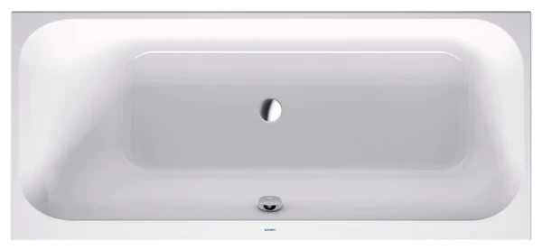 Duravit baignoire Happy D.2 baignoire intégrée 1700 x 750 mm - blanc - angle gauche