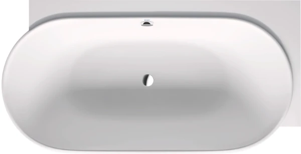Duravit Luv baignoire 1850x950mm blanc, habillage, angle droite