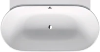 Duravit baignoire Luv baignoire 1800 x 950 mm - blanc - habillage sans soudure - finition sur 3 côtés