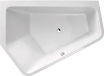Duravit Paiova 5 baignoire d'angle acrylique 1900 x 1400 mm - blanc - angle gauche - avec panneau et cadre en acrylique moulé