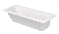 Duravit D-Code baignoire acrylique 1700 x 700 mm - blanc - sans pieds - vidange au pied